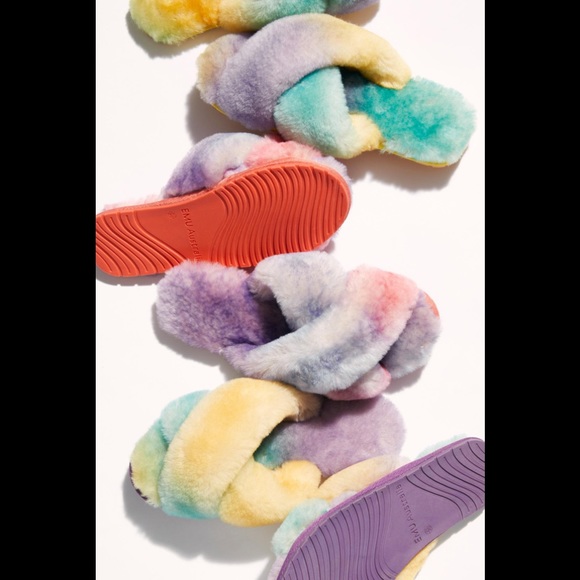 🆕💜💛EMU AUSTRALIA SHEEPSKIN SLIDES💜💛🆕 - Picture 8 of 11